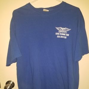 Aerosmith Global Warming Tour 2012 Local Crew Tee